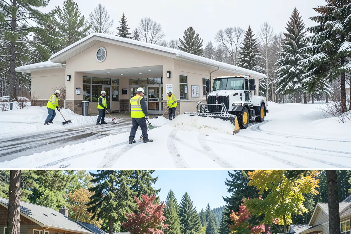 Snow Route Service in Orting, Pierce County, WA - Route assignments are set at the start of winter and run through the snow season into early spring.