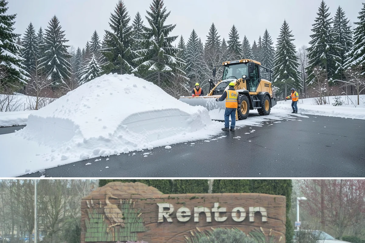 Snow Route Service in Renton, King County, WA - Route assignments are set at the start of winter and run through the snow season into early spring.