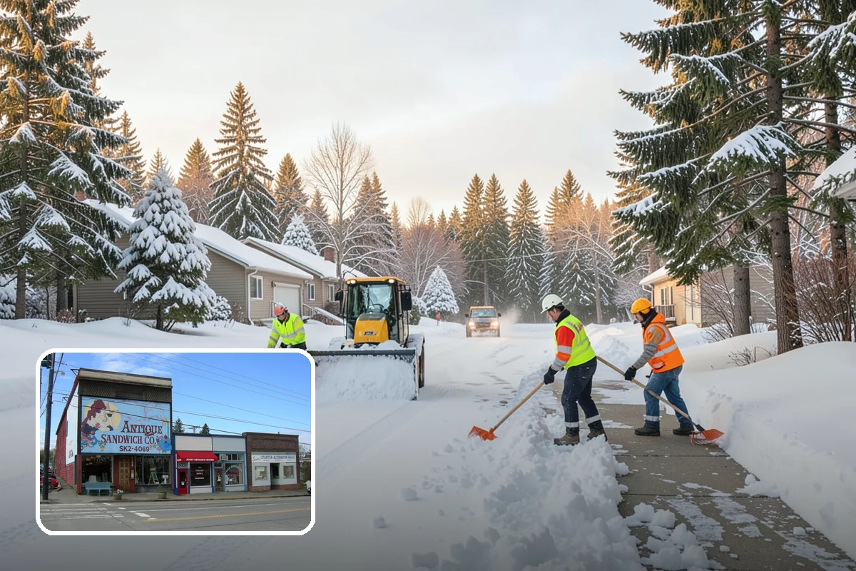 Snow Route Service in Ruston, Pierce County, WA - Predictable clearing timing on every storm day