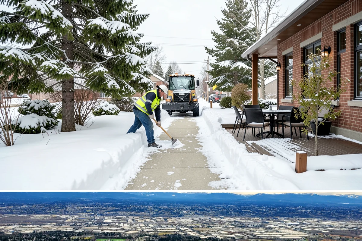 Snow Route Service in SeaTac, King County, WA - Route assignments are set at the start of winter and run through the snow season into early spring.