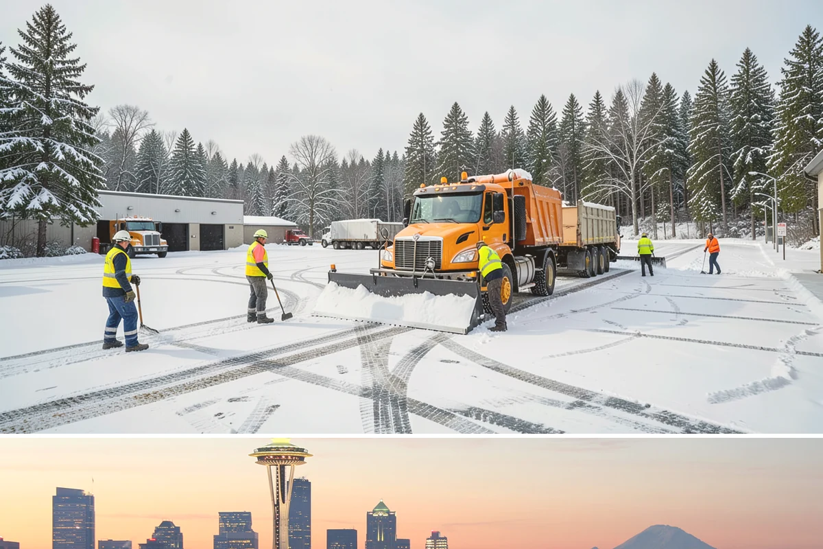 Snow Route Service in Seattle, King County, WA - Route assignments are set at the start of winter and run through the snow season into early spring.