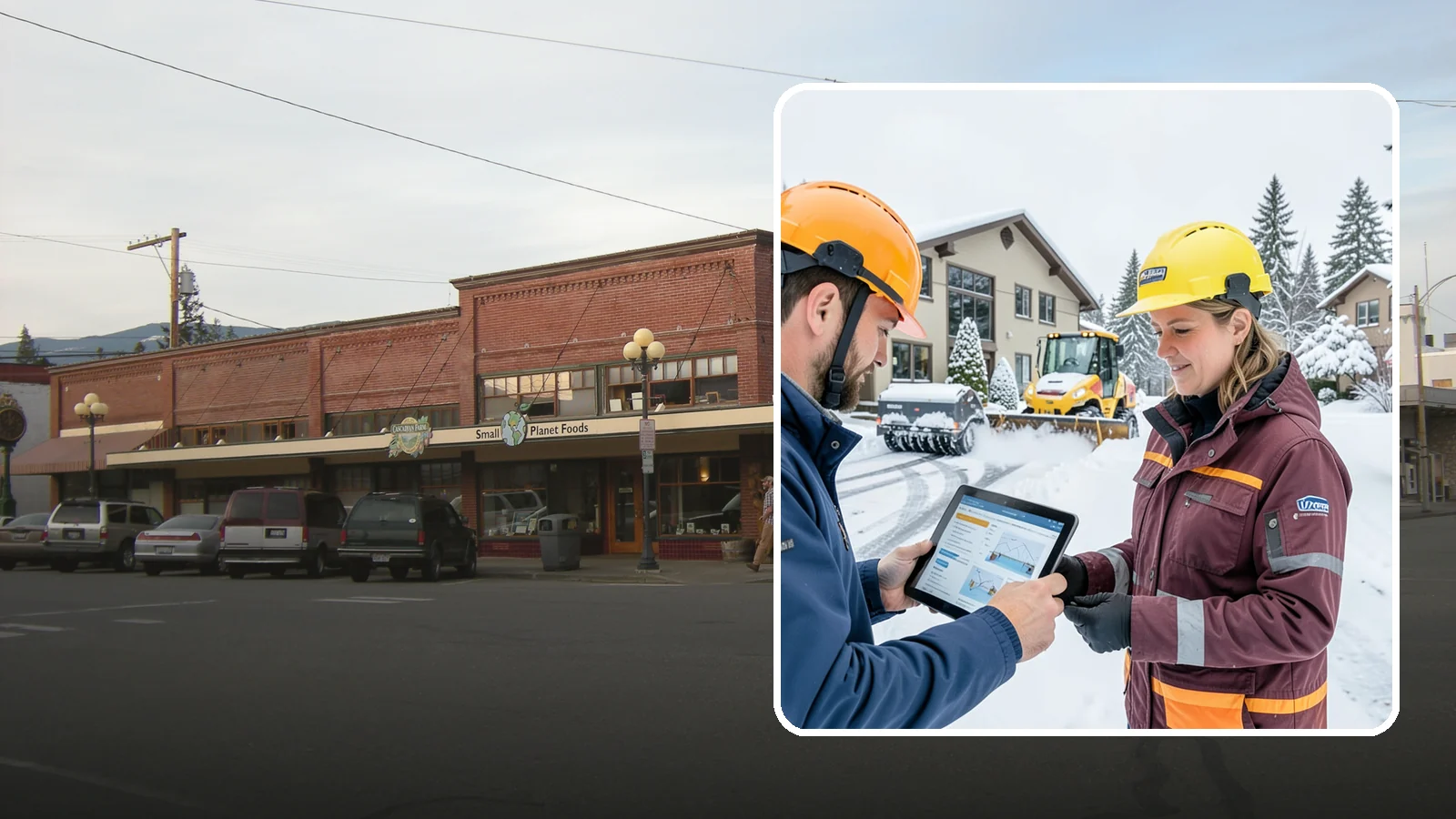 Snow Route Service in Sedro-Woolley, Skagit County, WA - Placement on a planned, efficient clearing route that serves your property on a consistent storm-day schedule.
