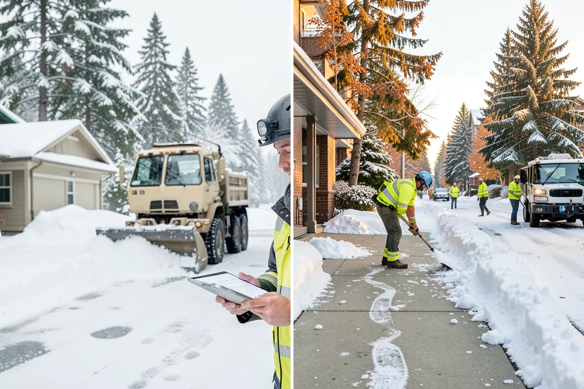 Snow Route Service in Snoqualmie, King County, WA - We assign your property to the nearest optimized clearing route