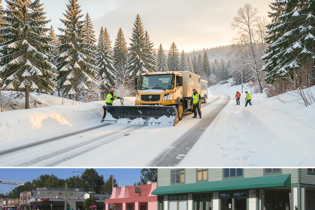 Snow Route Service in Snoqualmie, King County, WA - Route assignments are set at the start of winter and run through the snow season into early spring.