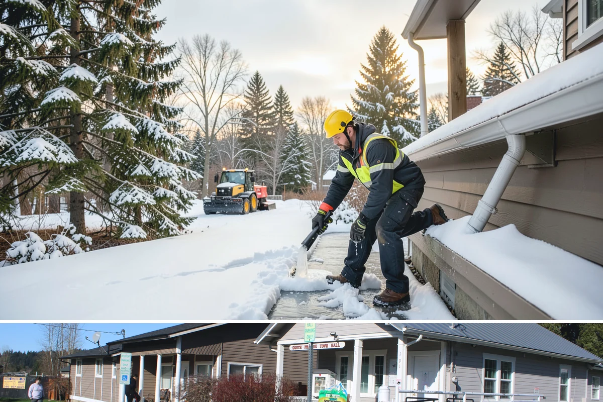 Snow Route Service in South Prairie, Pierce County, WA - Route assignments are set at the start of winter and run through the snow season into early spring.