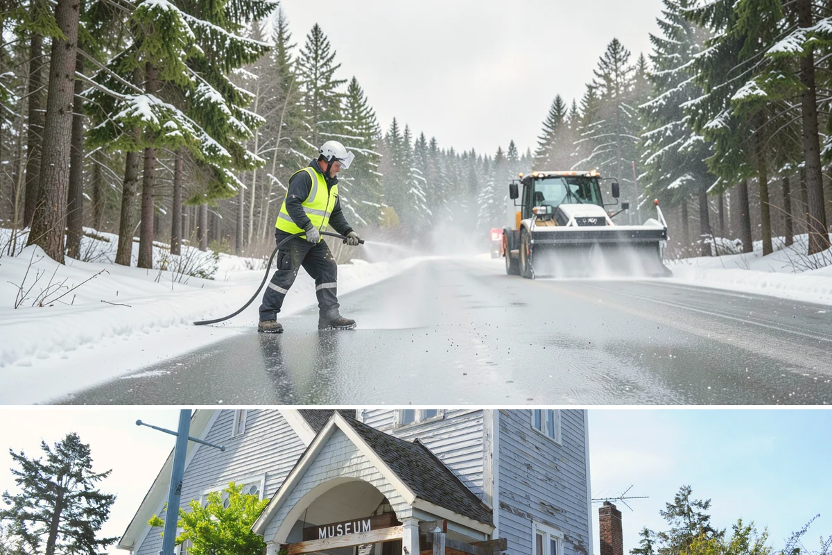 Snow Route Service in Steilacoom, Pierce County, WA - Route assignments are set at the start of winter and run through the snow season into early spring.