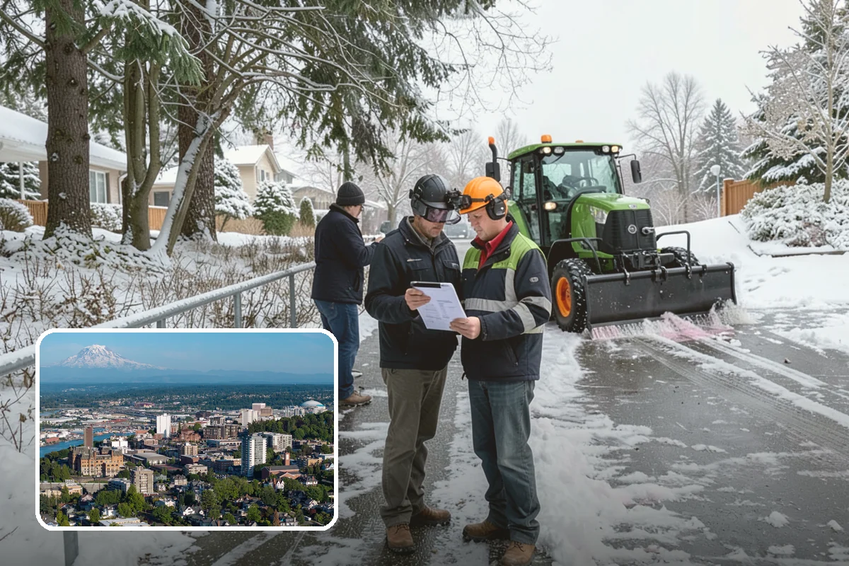 Snow Route Service in Tacoma, Pierce County, WA - Predictable clearing timing on every storm day
