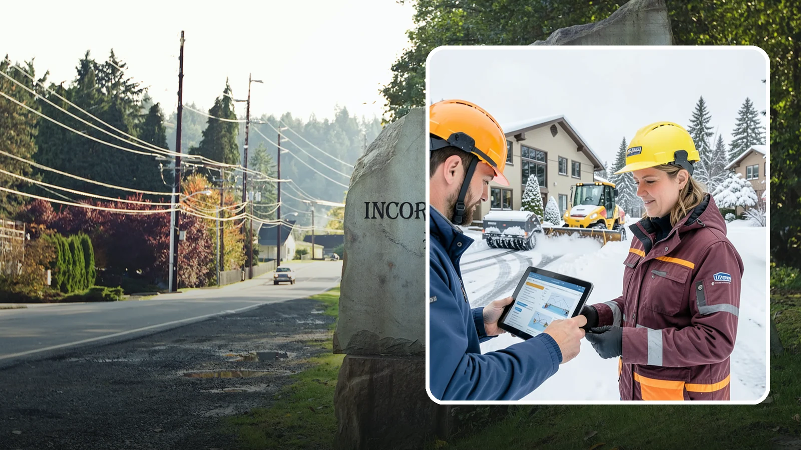 Snow Route Service in Wilkeson, Pierce County, WA - Placement on a planned, efficient clearing route that serves your property on a consistent storm-day schedule.