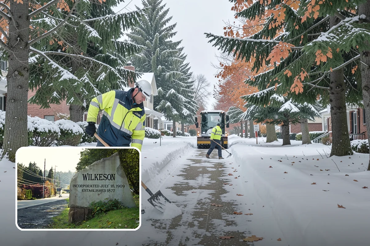 Snow Route Service in Wilkeson, Pierce County, WA - Predictable clearing timing on every storm day
