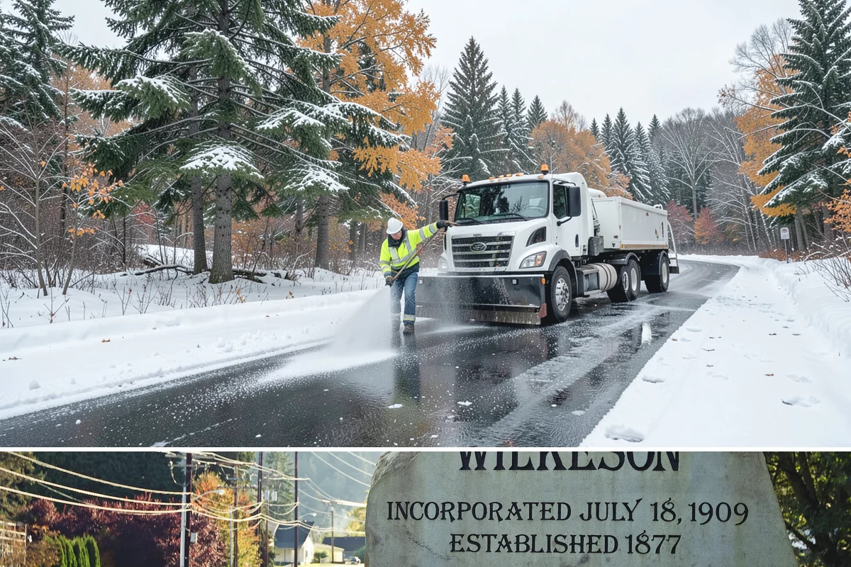 Snow Route Service in Wilkeson, Pierce County, WA - Route assignments are set at the start of winter and run through the snow season into early spring.