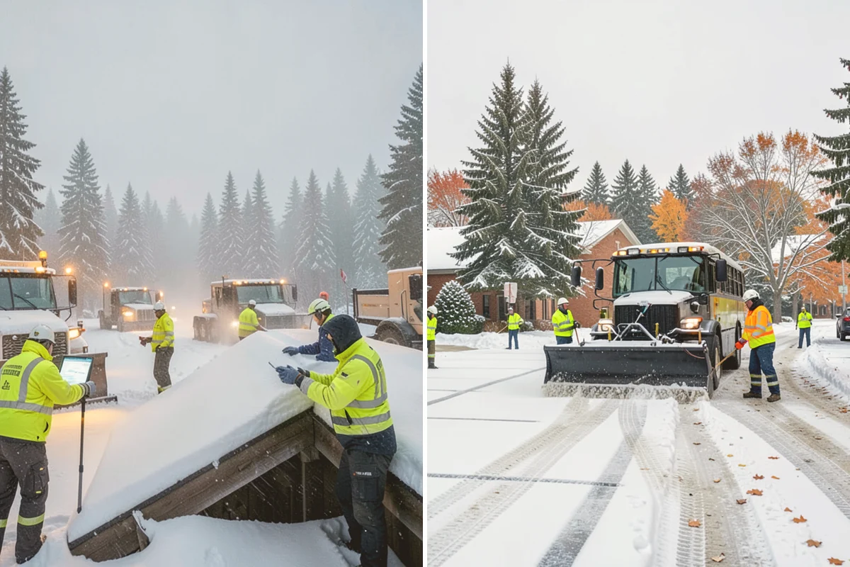 Snow Shoveling Services in Algona, King County, WA - We identify the surfaces best suited to hand work