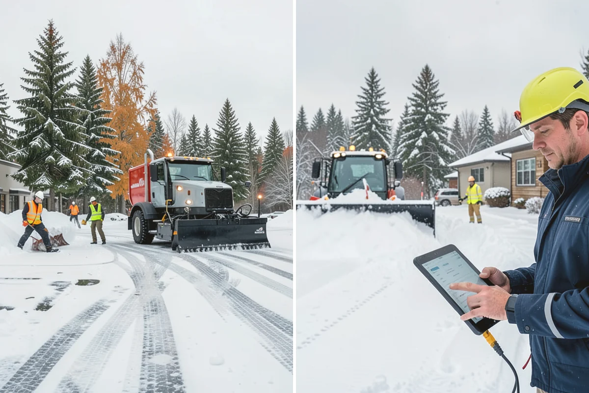 Snow Shoveling Services in Anacortes, Skagit County, WA - We identify the surfaces best suited to hand work