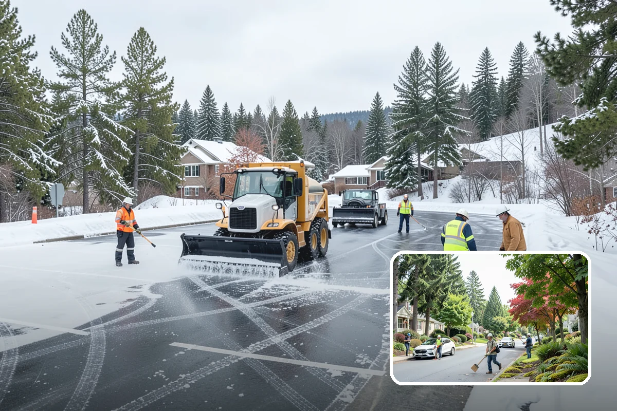 Snow Shoveling Services in Beaux Arts Village, King County, WA - Protects finished and decorative surfaces from damage