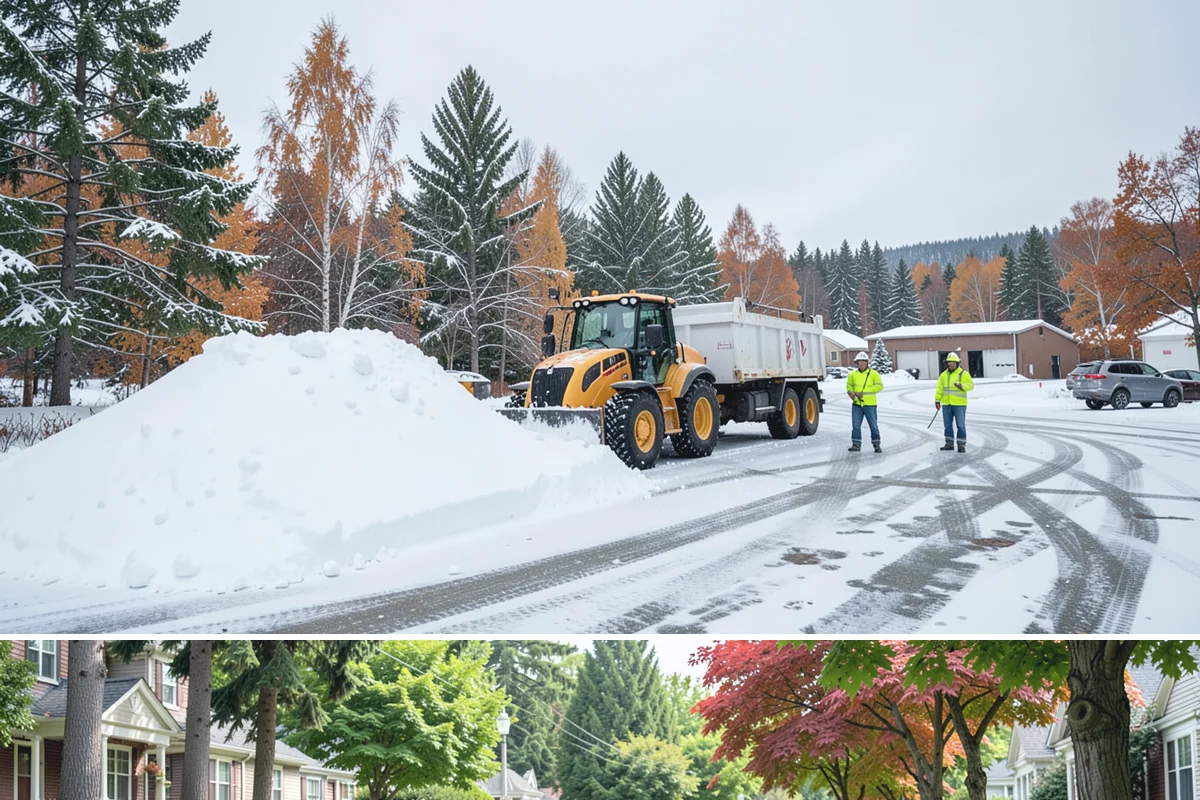 Snow Shoveling Services in Beaux Arts Village, King County, WA - Book hand-shoveling in early winter so detailed clearing is ready for the season's first snow.