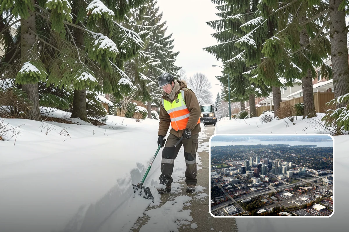 Snow Shoveling Services in Bellevue, King County, WA - Protects finished and decorative surfaces from damage