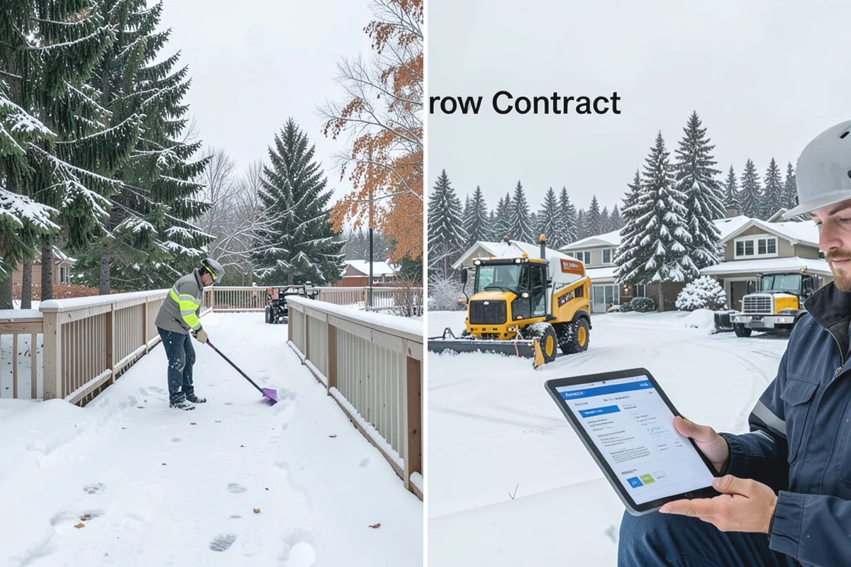 Snow Shoveling Services in Bonney Lake, Pierce County, WA - We identify the surfaces best suited to hand work