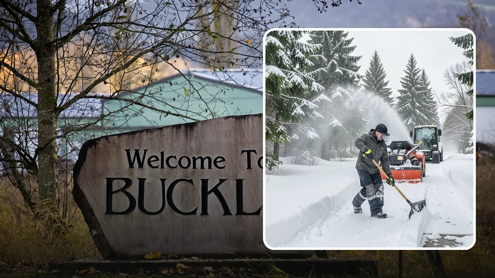 Snow Shoveling Services in Buckley, Pierce County, WA - We hand-shovel walks, steps, and entries where careful clearing matters more than machine speed.
