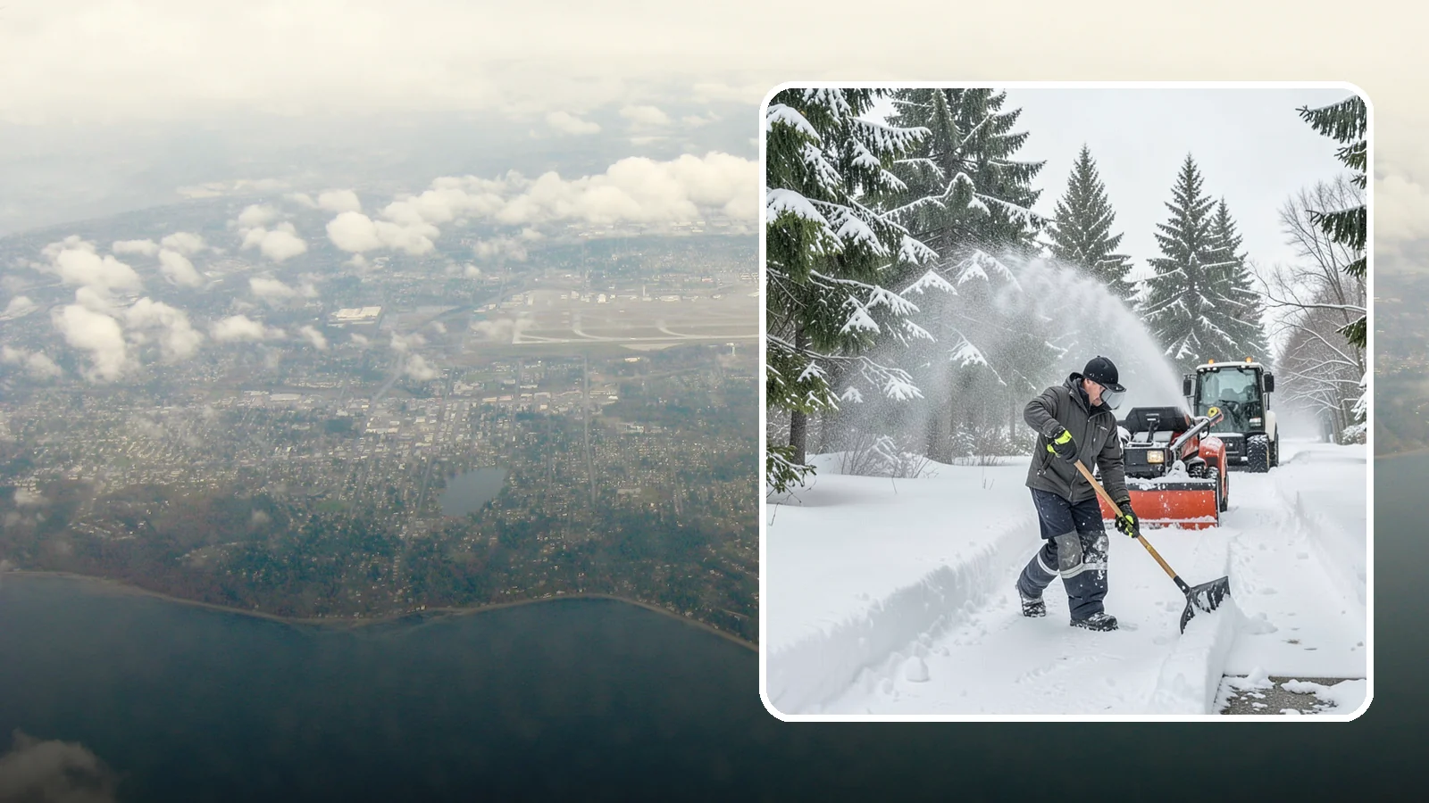 Snow Shoveling Services in Burien, King County, WA - We hand-shovel walks, steps, and entries where careful clearing matters more than machine speed.