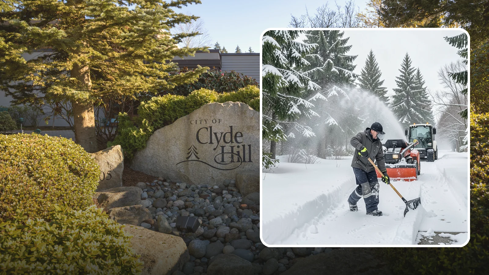 Snow Shoveling Services in Clyde Hill, King County, WA - We hand-shovel walks, steps, and entries where careful clearing matters more than machine speed.