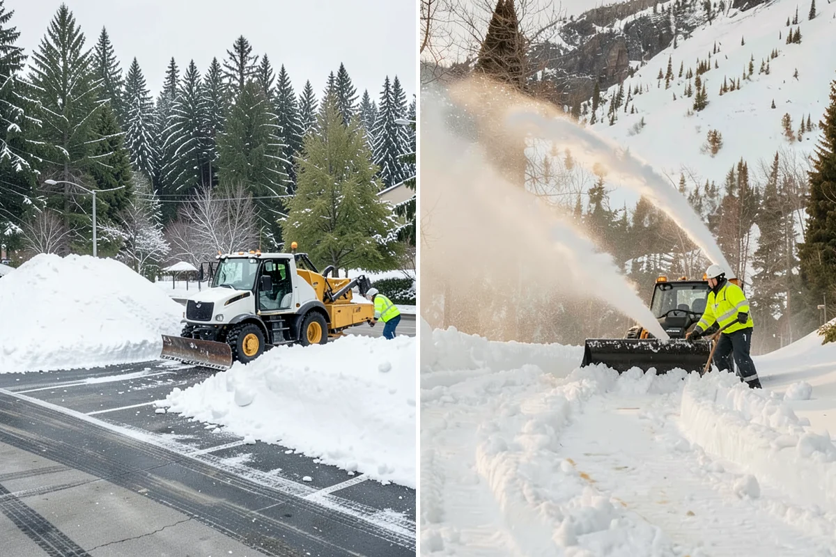Snow Shoveling Services in Concrete, Skagit County, WA - We identify the surfaces best suited to hand work