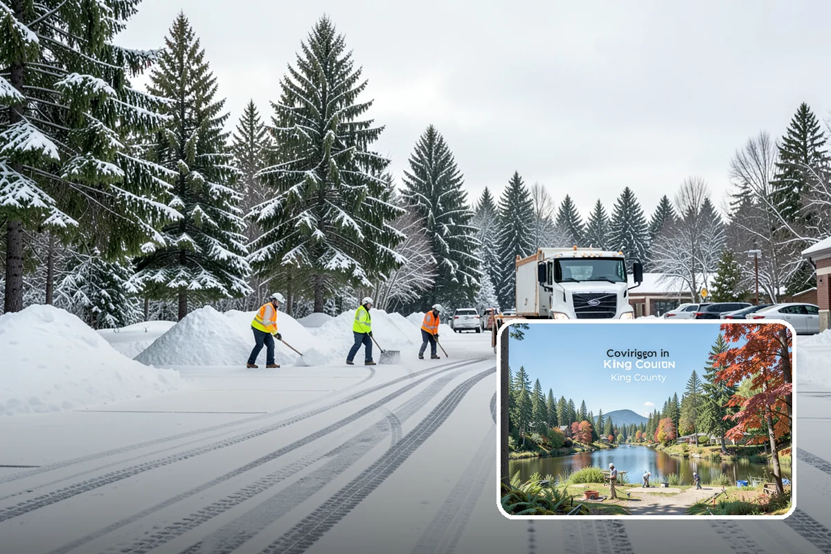 Snow Shoveling Services in Covington, King County, WA - Protects finished and decorative surfaces from damage