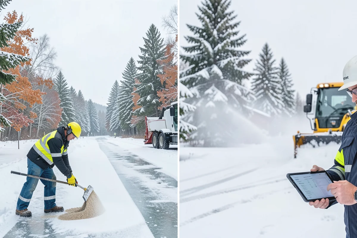 Snow Shoveling Services in Darrington, Snohomish County, WA - We identify the surfaces best suited to hand work