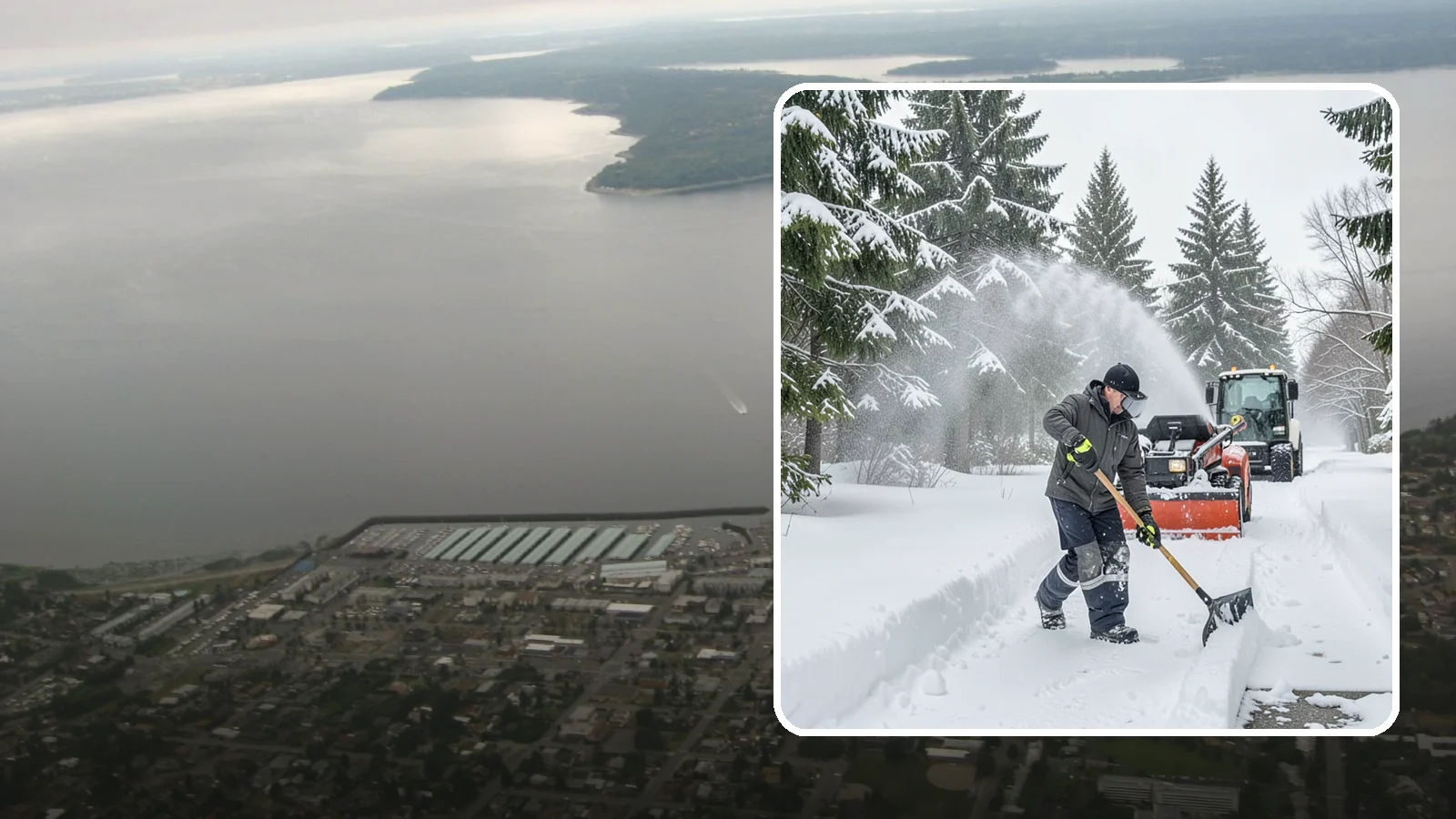 Snow Shoveling Services in Des Moines, King County, WA - We hand-shovel walks, steps, and entries where careful clearing matters more than machine speed.