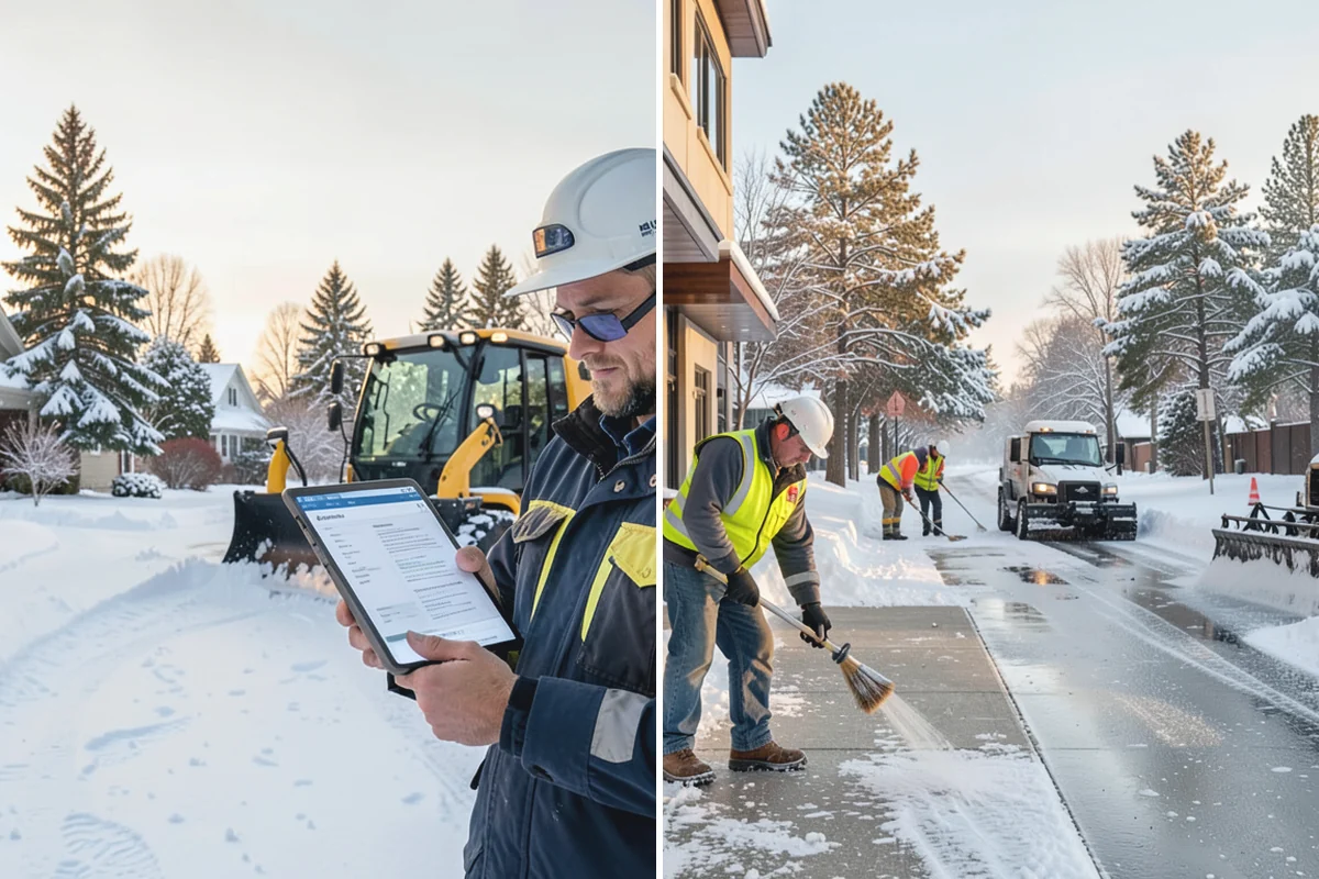 Snow Shoveling Services in Des Moines, King County, WA - We identify the surfaces best suited to hand work