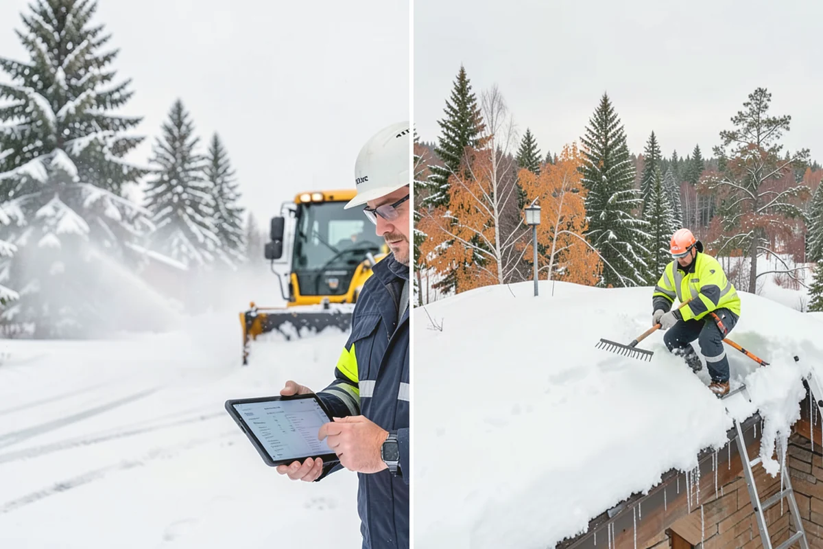 Snow Shoveling Services in Duvall, King County, WA - We identify the surfaces best suited to hand work