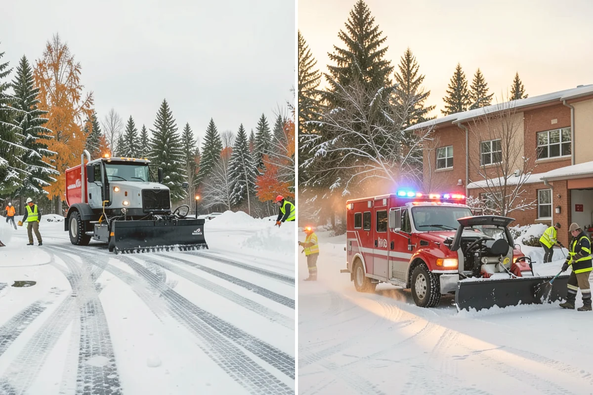 Snow Shoveling Services in Eatonville, Pierce County, WA - We identify the surfaces best suited to hand work