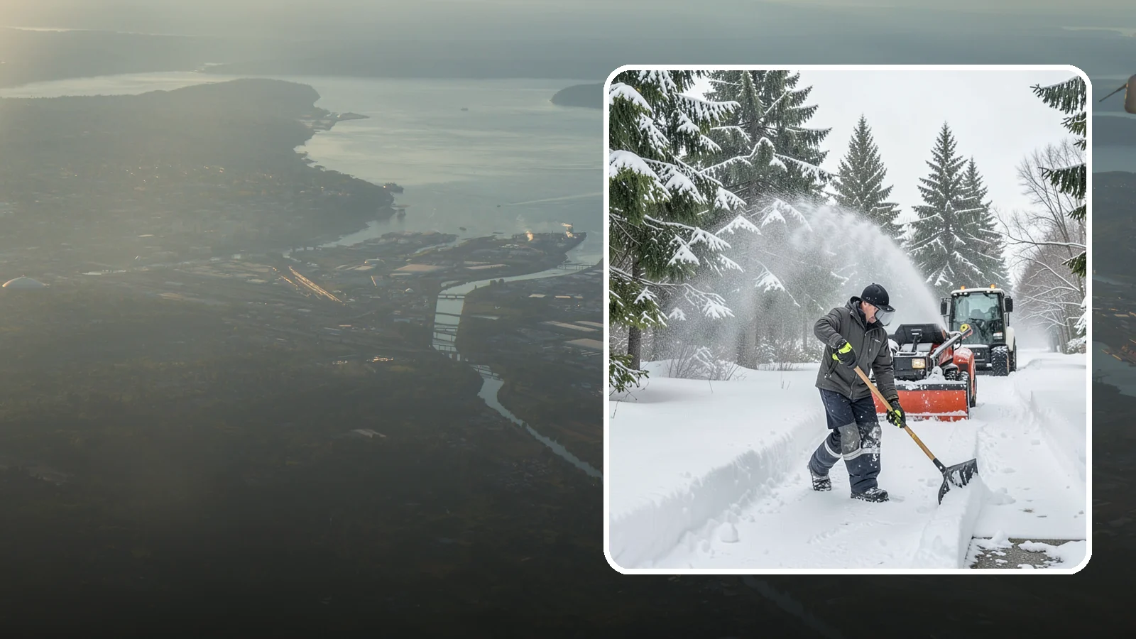 Snow Shoveling Services in Fife, Pierce County, WA - We hand-shovel walks, steps, and entries where careful clearing matters more than machine speed.