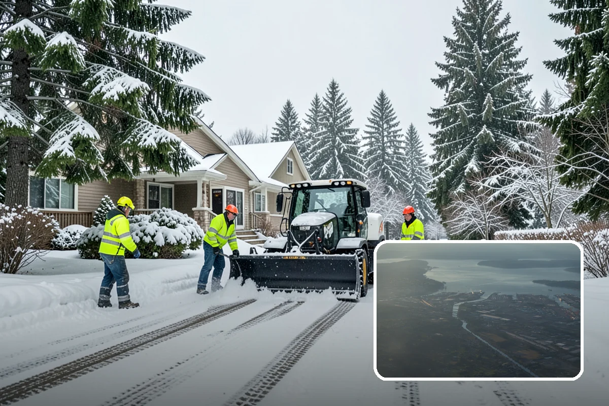 Snow Shoveling Services in Fife, Pierce County, WA - Protects finished and decorative surfaces from damage