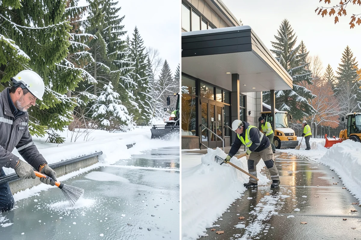 Snow Shoveling Services in Hamilton, Skagit County, WA - We identify the surfaces best suited to hand work