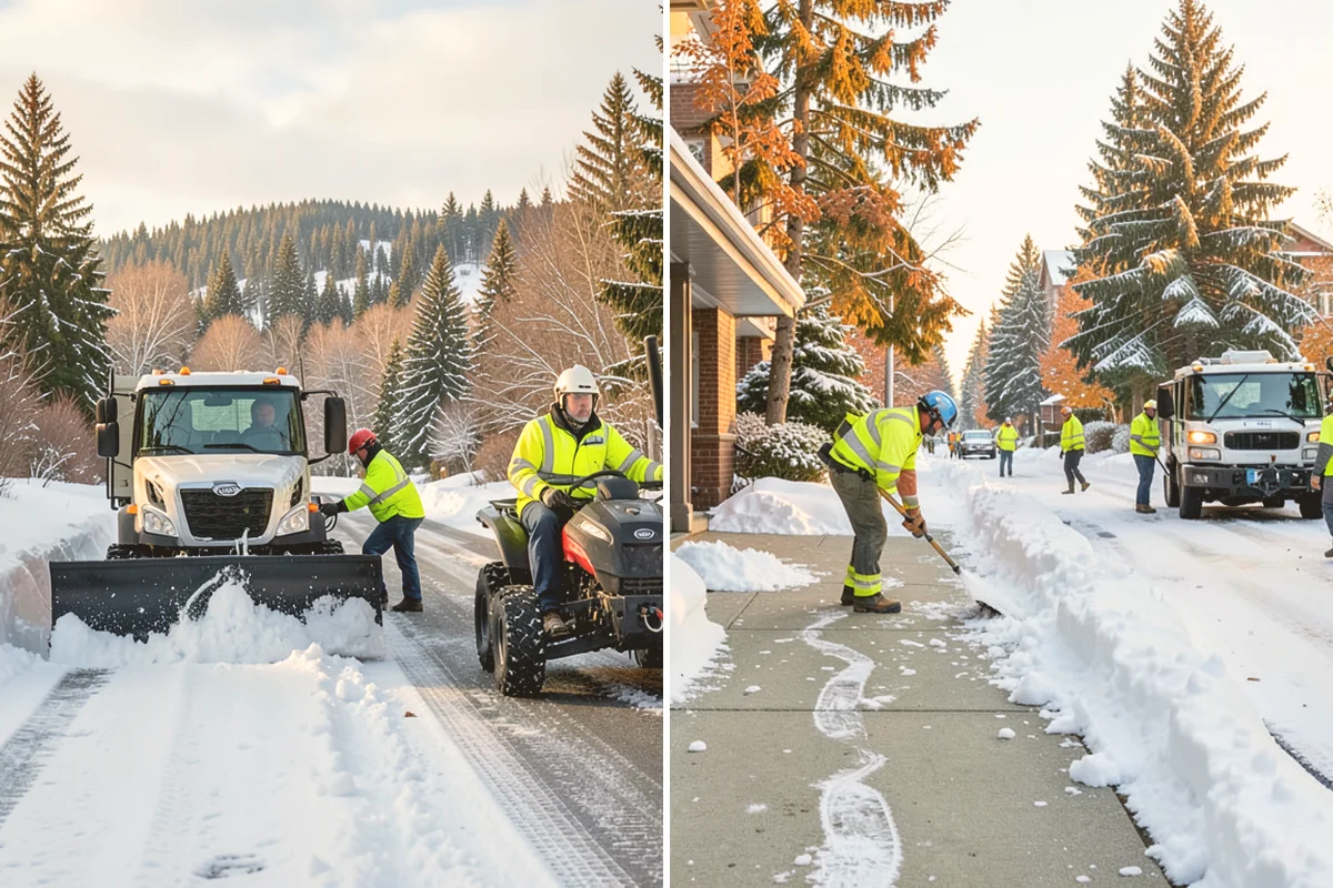 Snow Shoveling Services in Index, Snohomish County, WA - We identify the surfaces best suited to hand work