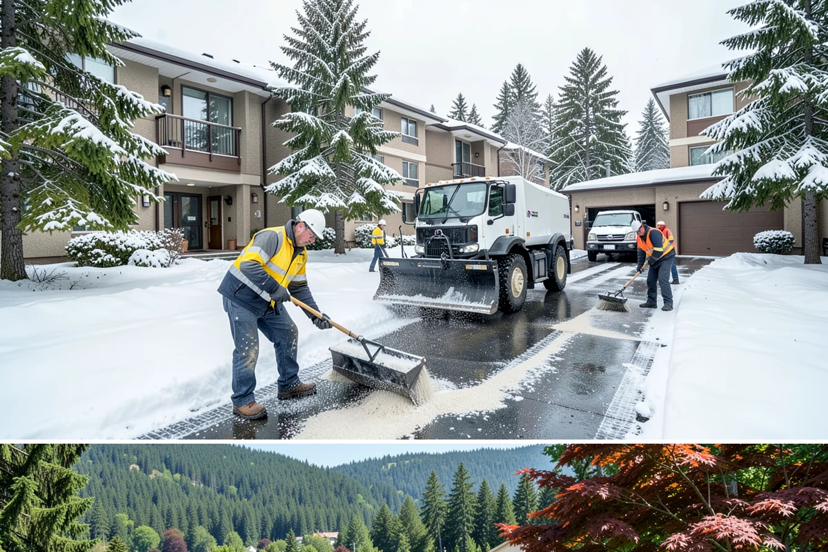 Snow Shoveling Services in Index, Snohomish County, WA - Book hand-shoveling in early winter so detailed clearing is ready for the season's first snow.