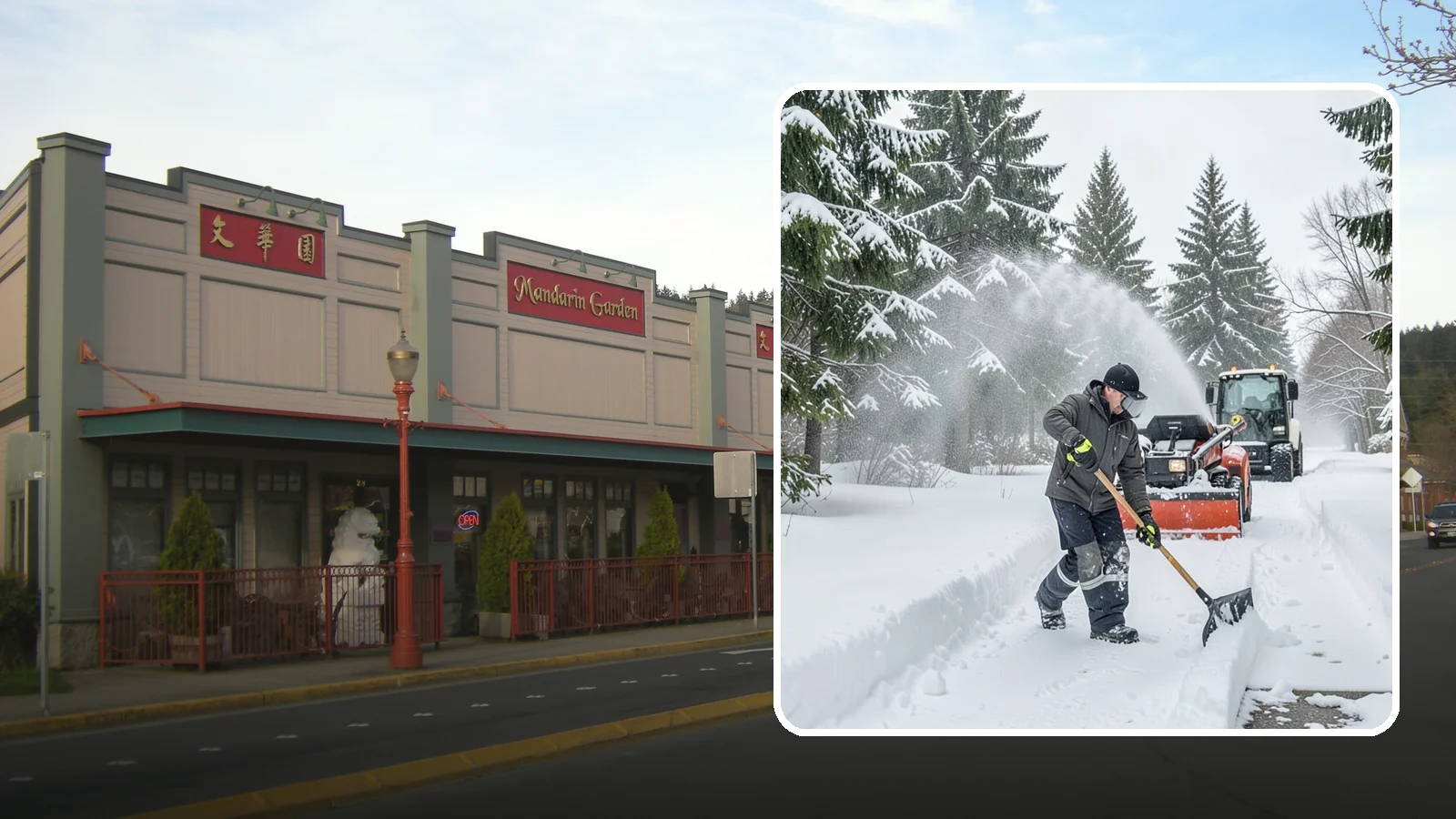 Snow Shoveling Services in Issaquah, King County, WA - We hand-shovel walks, steps, and entries where careful clearing matters more than machine speed.