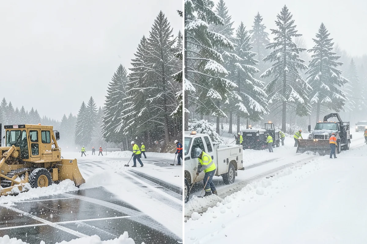 Snow Shoveling Services in Issaquah, King County, WA - We identify the surfaces best suited to hand work