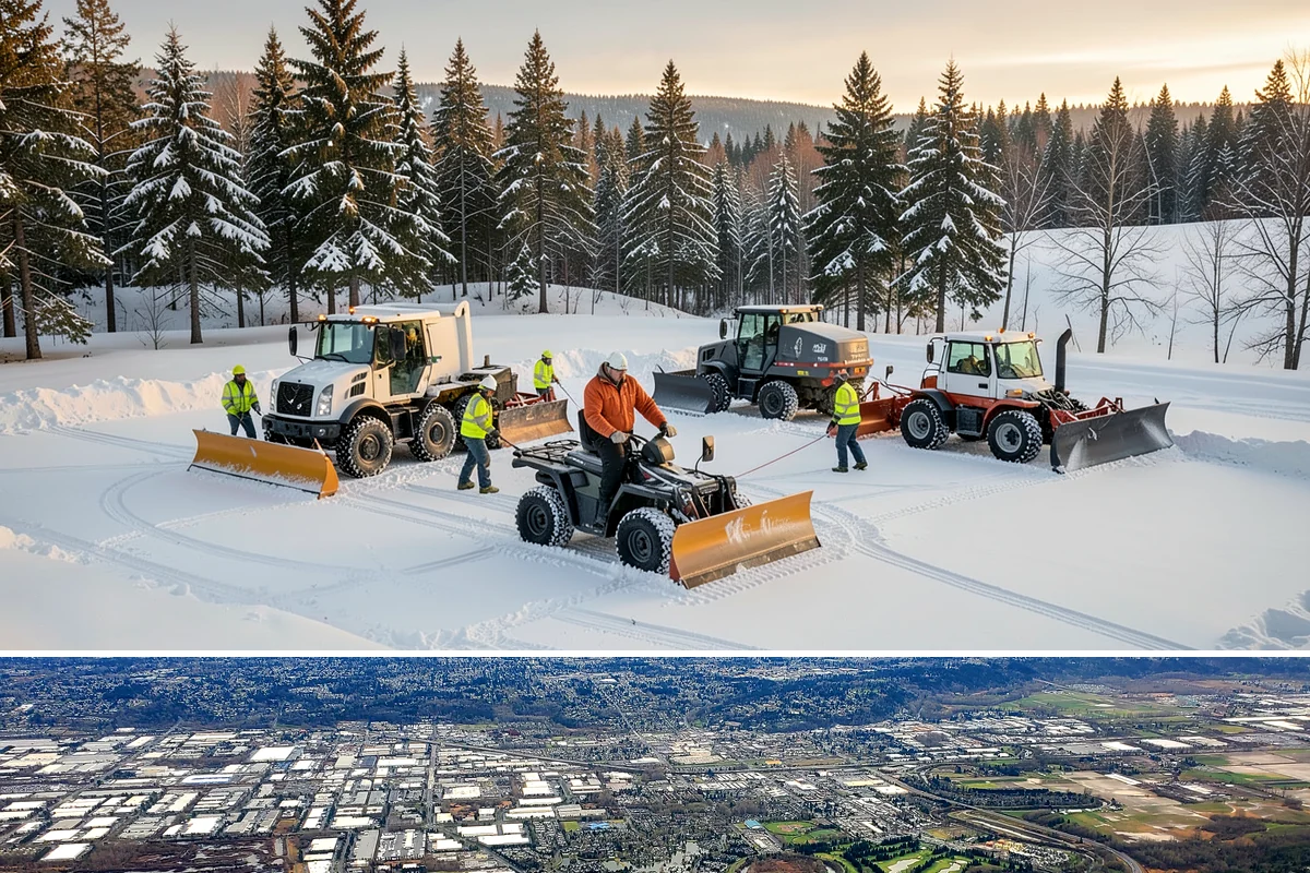 Snow Shoveling Services in Kent, King County, WA - Book hand-shoveling in early winter so detailed clearing is ready for the season's first snow.