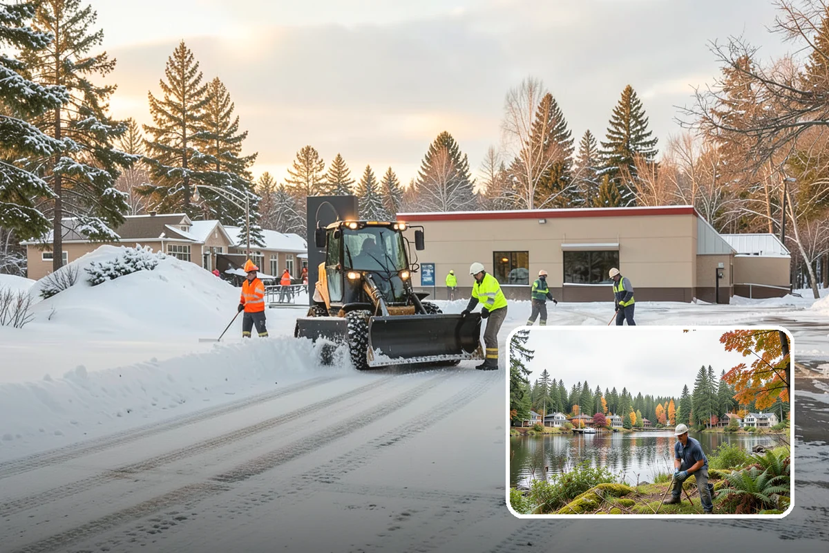 Snow Shoveling Services in La Conner, Skagit County, WA - Protects finished and decorative surfaces from damage