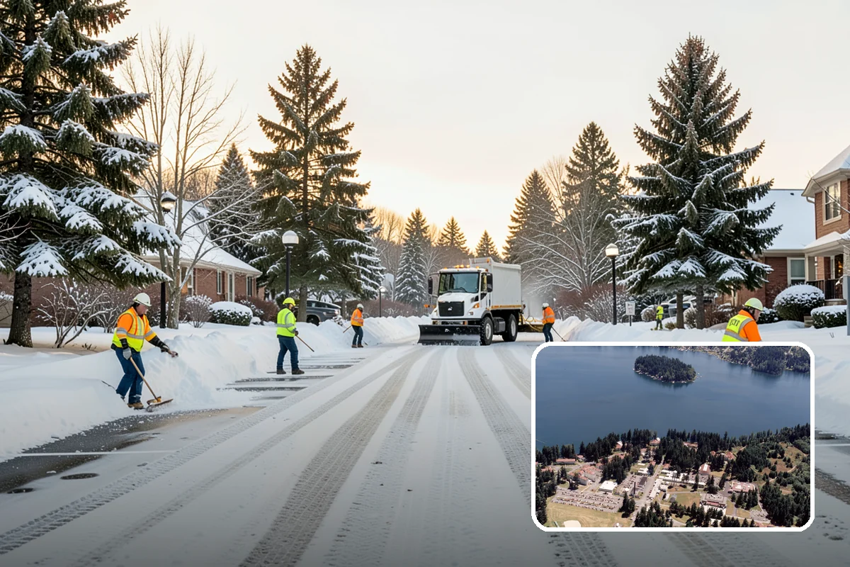 Snow Shoveling Services in Lakewood, Pierce County, WA - Protects finished and decorative surfaces from damage