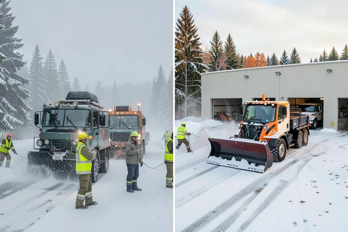 Snow Shoveling Services in Maple Valley, King County, WA - We identify the surfaces best suited to hand work