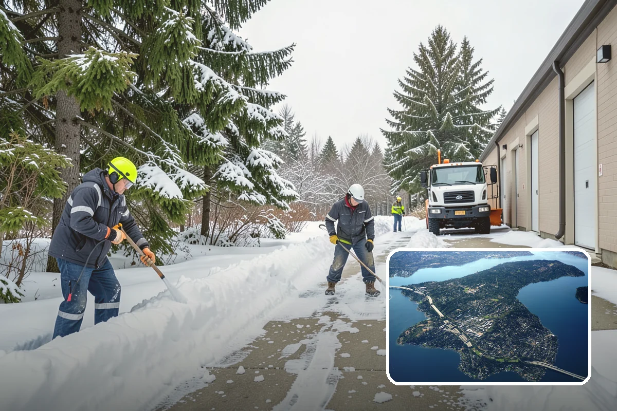 Snow Shoveling Services in Mercer Island, King County, WA - Protects finished and decorative surfaces from damage