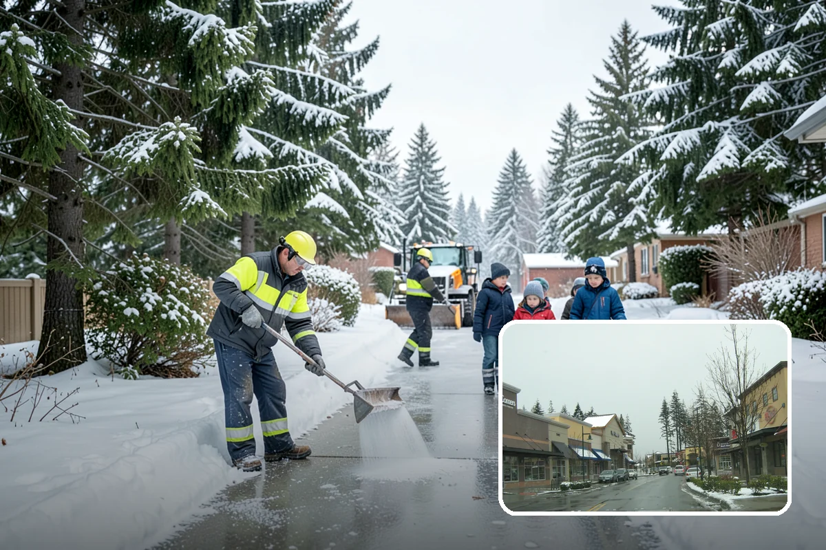 Snow Shoveling Services in Mill Creek, Snohomish County, WA - Protects finished and decorative surfaces from damage