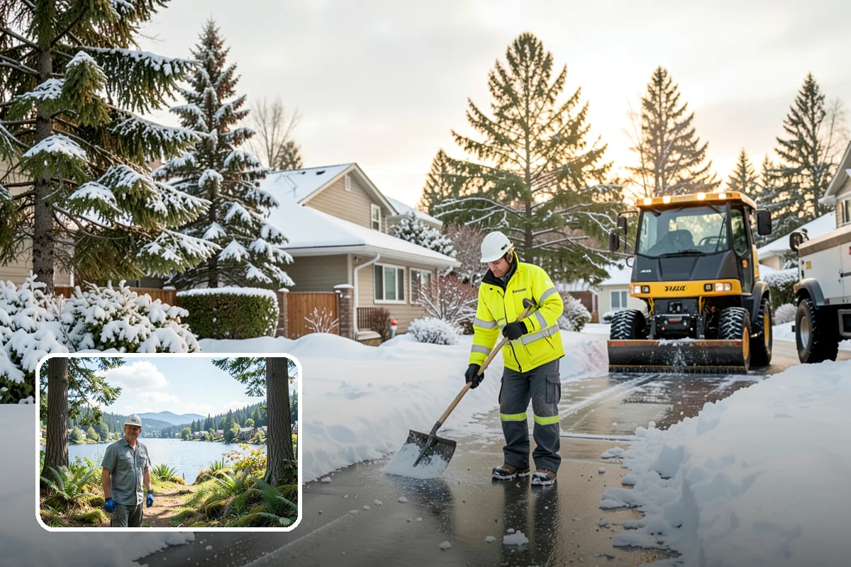 Snow Shoveling Services in Milton, King County, WA - Protects finished and decorative surfaces from damage