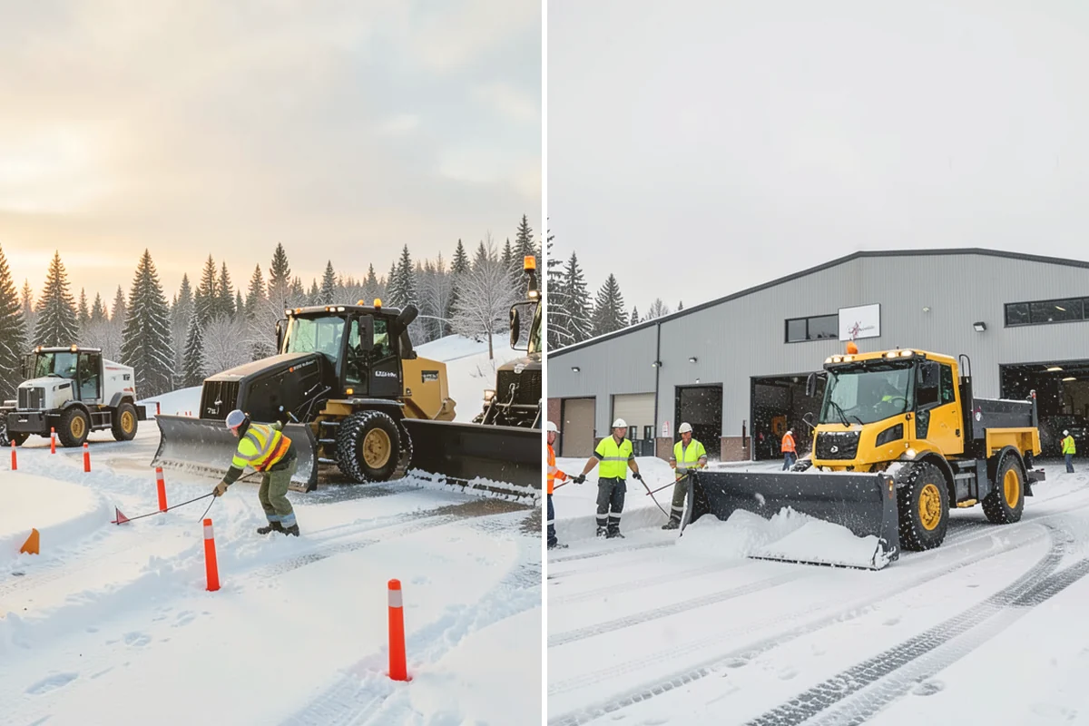 Snow Shoveling Services in Milton, King County, WA - We identify the surfaces best suited to hand work