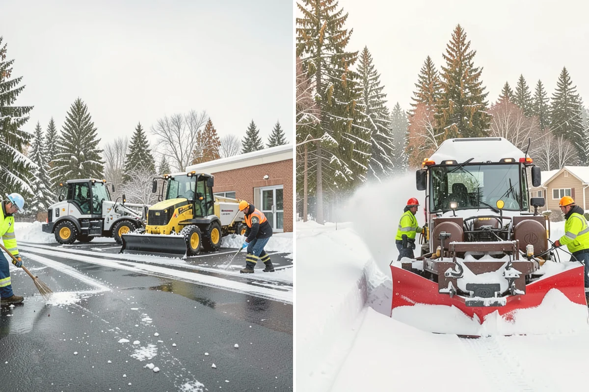 Snow Shoveling Services in Mount Vernon, Skagit County, WA - We identify the surfaces best suited to hand work