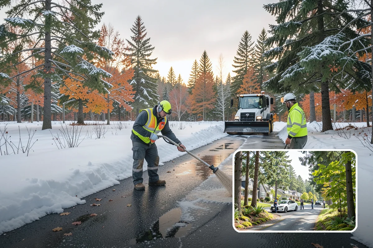 Snow Shoveling Services in Normandy Park, King County, WA - Protects finished and decorative surfaces from damage