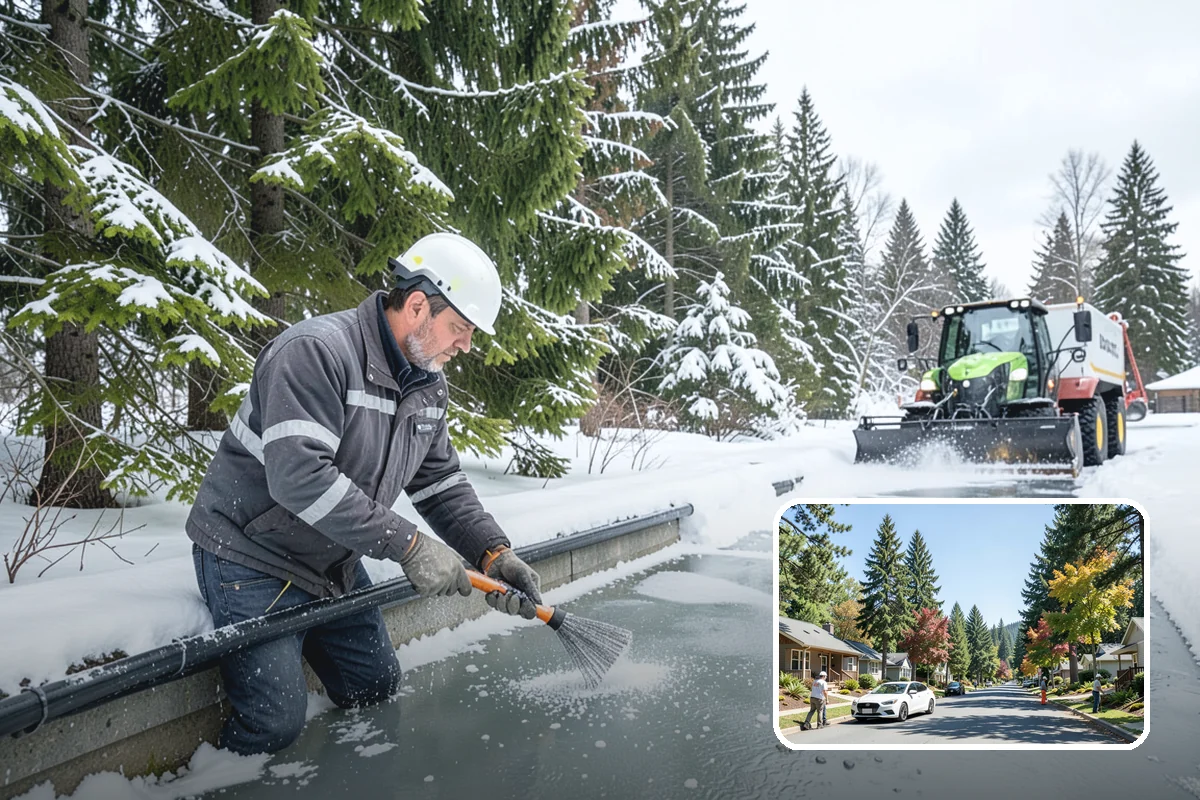 Snow Shoveling Services in Orting, Pierce County, WA - Protects finished and decorative surfaces from damage
