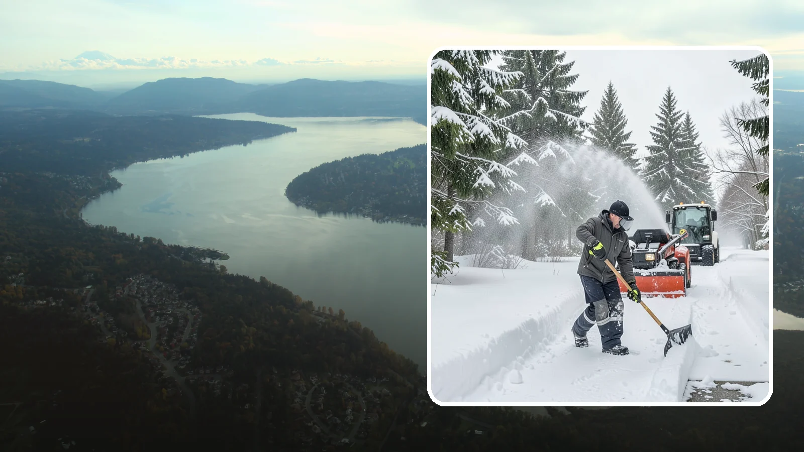 Snow Shoveling Services in Sammamish, King County, WA - We hand-shovel walks, steps, and entries where careful clearing matters more than machine speed.