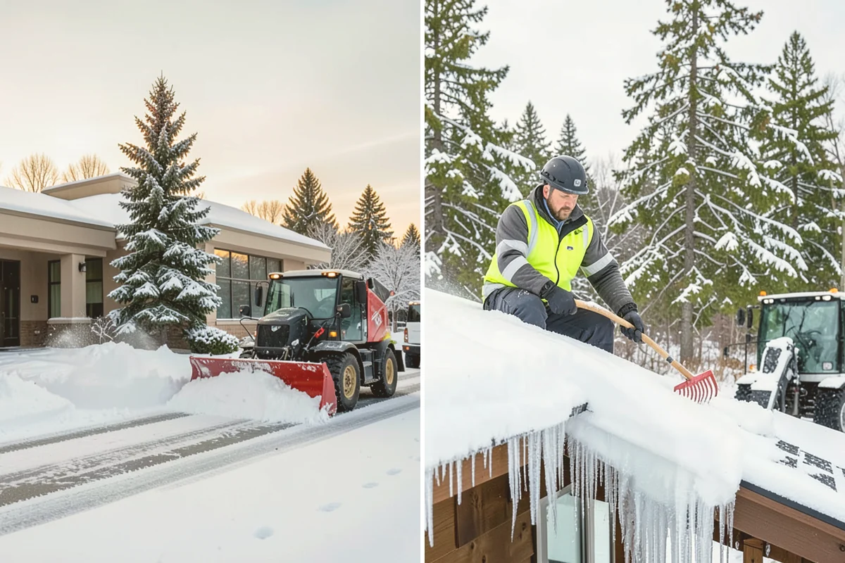 Snow Shoveling Services in Sammamish, King County, WA - We identify the surfaces best suited to hand work